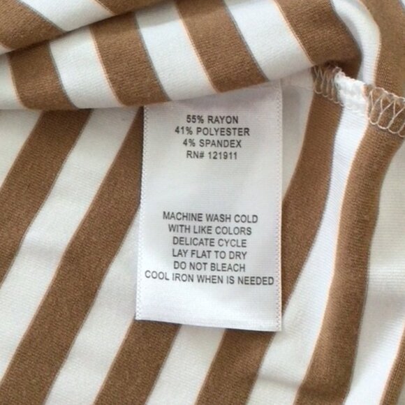 LNA Striped Boxy Tee Sz S - Picture 3 of 5